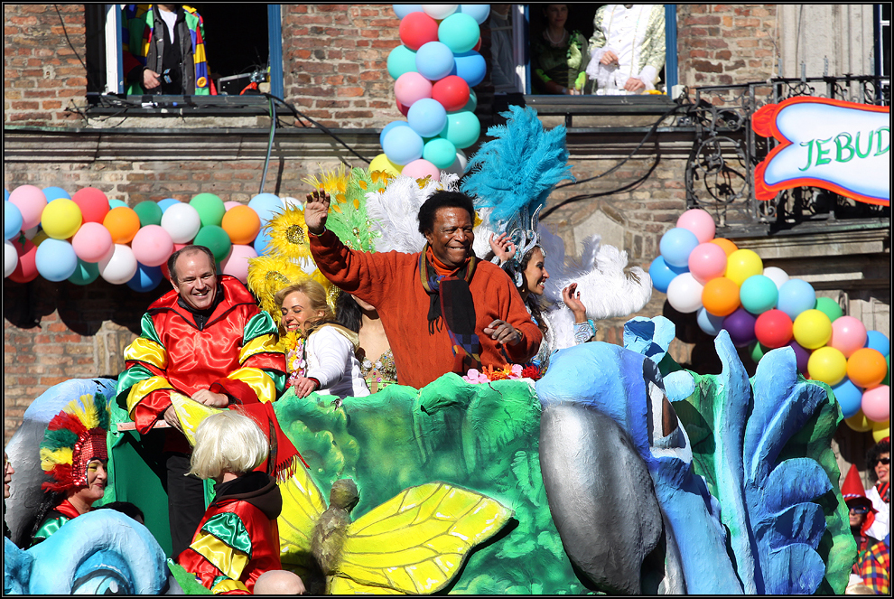 Rosenmontagszug 2011 in Düsseldorf