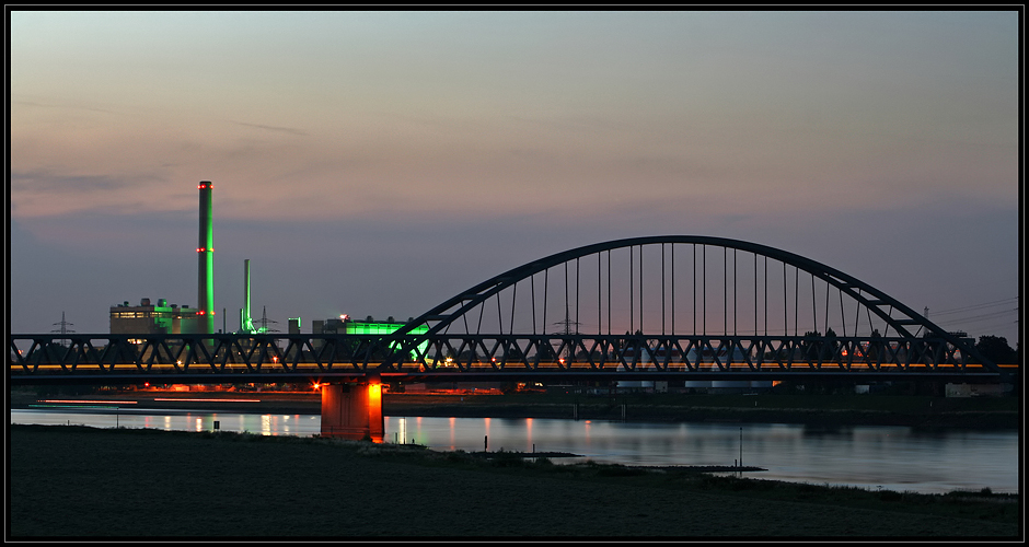 Düsseldorf - Hammer Eisenbahnbrücke