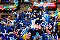 Rosenmontagszug 2011 in Düsseldorf