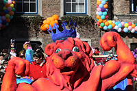 Rosenmontagszug 2011 in Düsseldorf